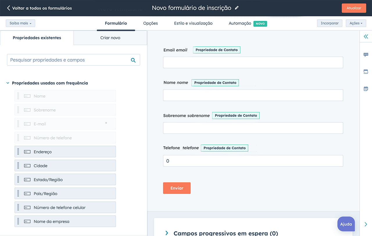 Gere leads com um criador de formul rios gratuito hubspot forms